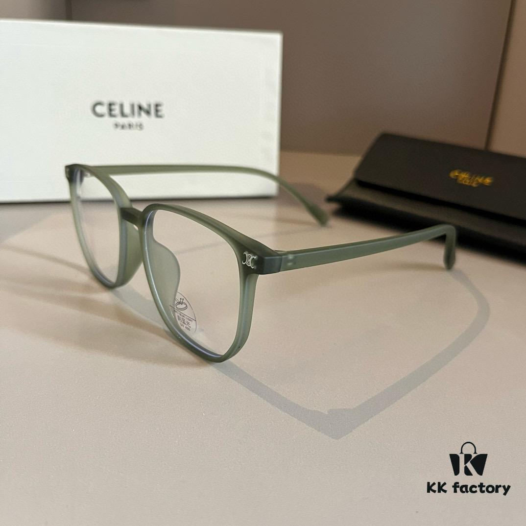 Celine Optical Frame 2024 Official Early Spring New Arrival, Celebrity-Favorite Large-Frame Polarized Sunglasses
