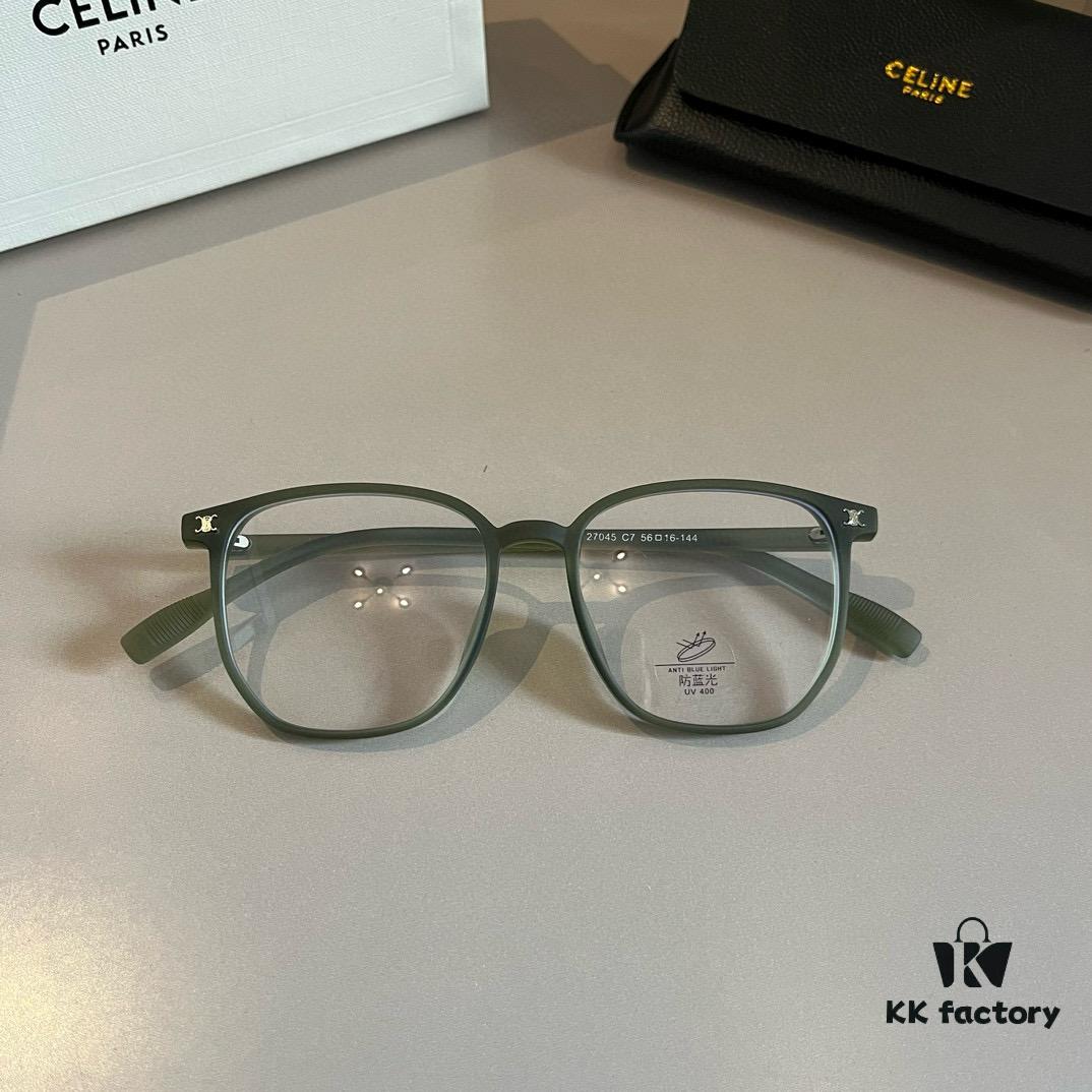 Celine Optical Frame 2024 Official Early Spring New Arrival, Celebrity-Favorite Large-Frame Polarized Sunglasses