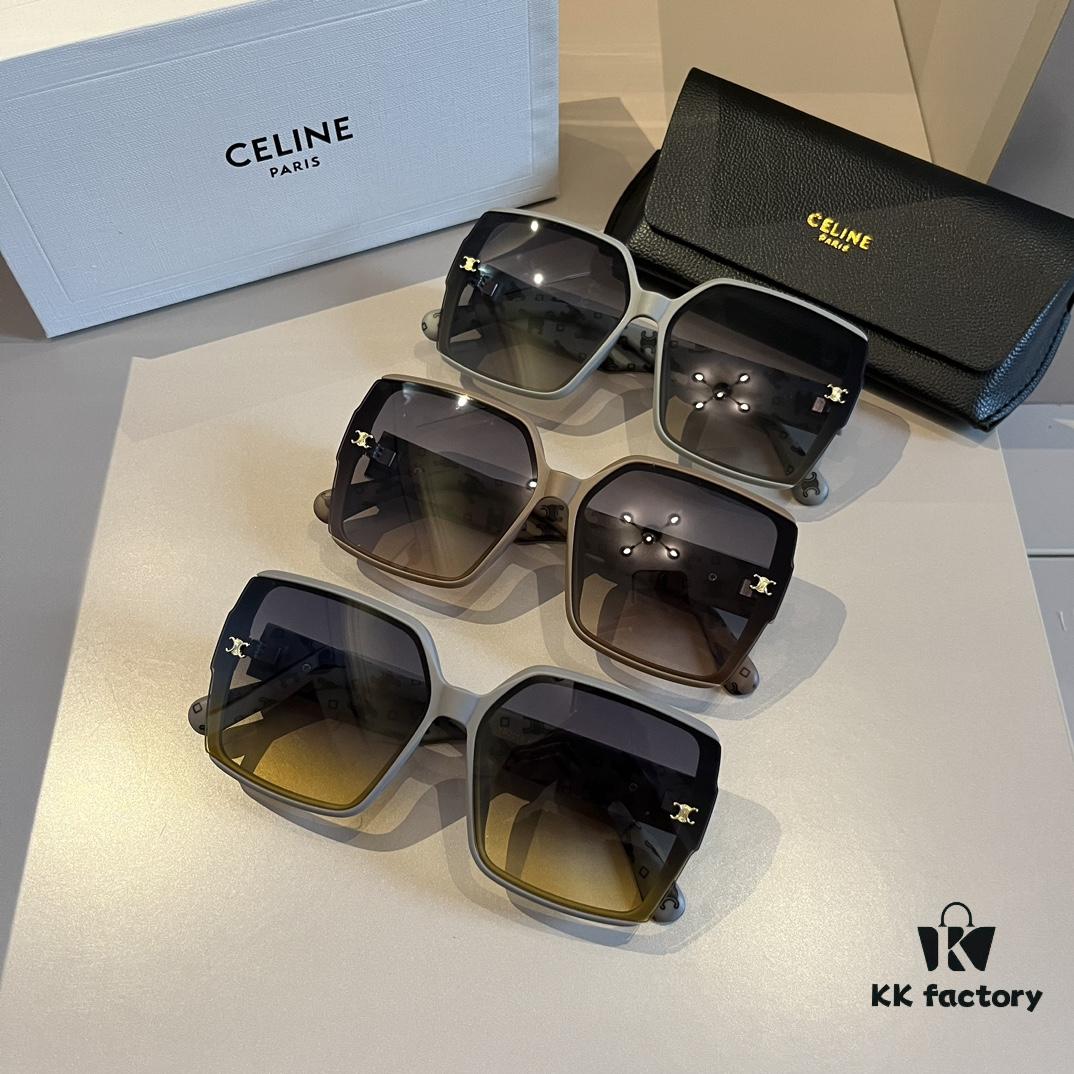 Celine New Arrival Sunglasses, Lightweight and Comfortable Frame, Sun Protection with Flattering Face Shape Design