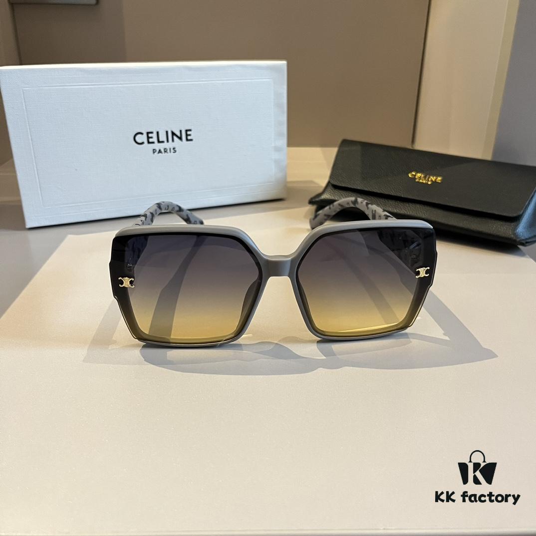 Celine New Arrival Sunglasses, Lightweight and Comfortable Frame, Sun Protection with Face-Framing Design, Stylish and Excellent Look
