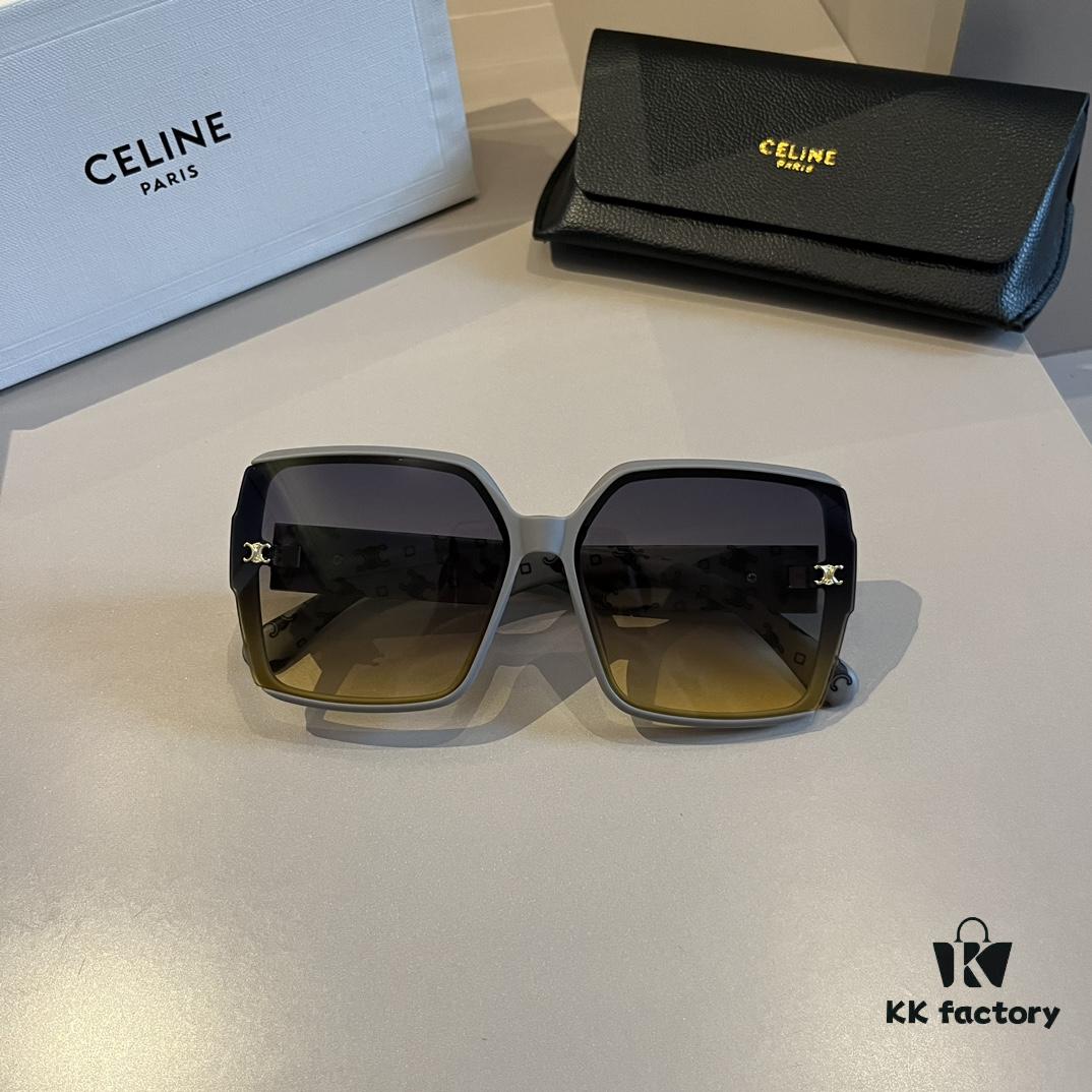 Celine New Arrival Sunglasses, Lightweight and Comfortable Frame, Sun Protection with Face-Framing Design, Stylish and Excellent Look