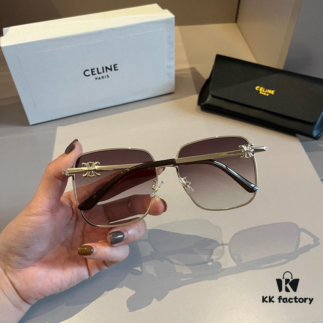Celine Popular Best-Selling Sunglasses, Stylish Eyewear for Face Shape Enhancement