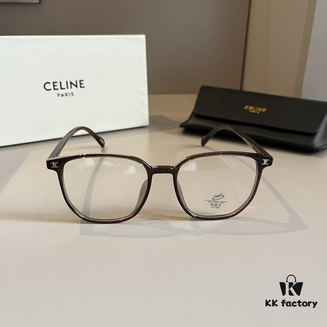Celine Optical Frame 2024 Official Early Spring New Arrival, Popular Large-Frame Sunglasses Worn by Numerous Celebrities, Polarized Ultra-Clear Sunglasses