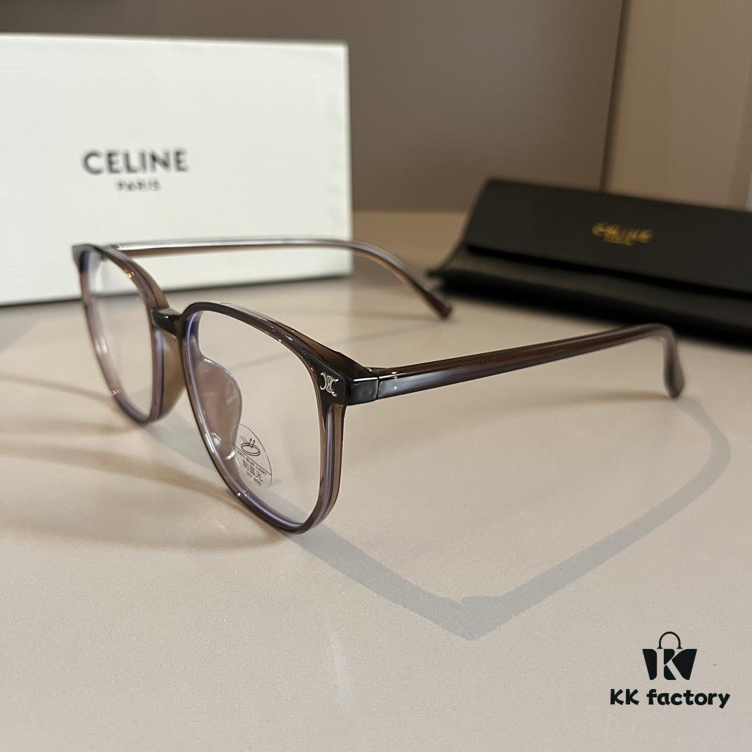 Celine Optical Frame 2024 Official Early Spring New Arrival, Popular Large-Frame Sunglasses Worn by Numerous Celebrities, Polarized Ultra-Clear Sunglasses