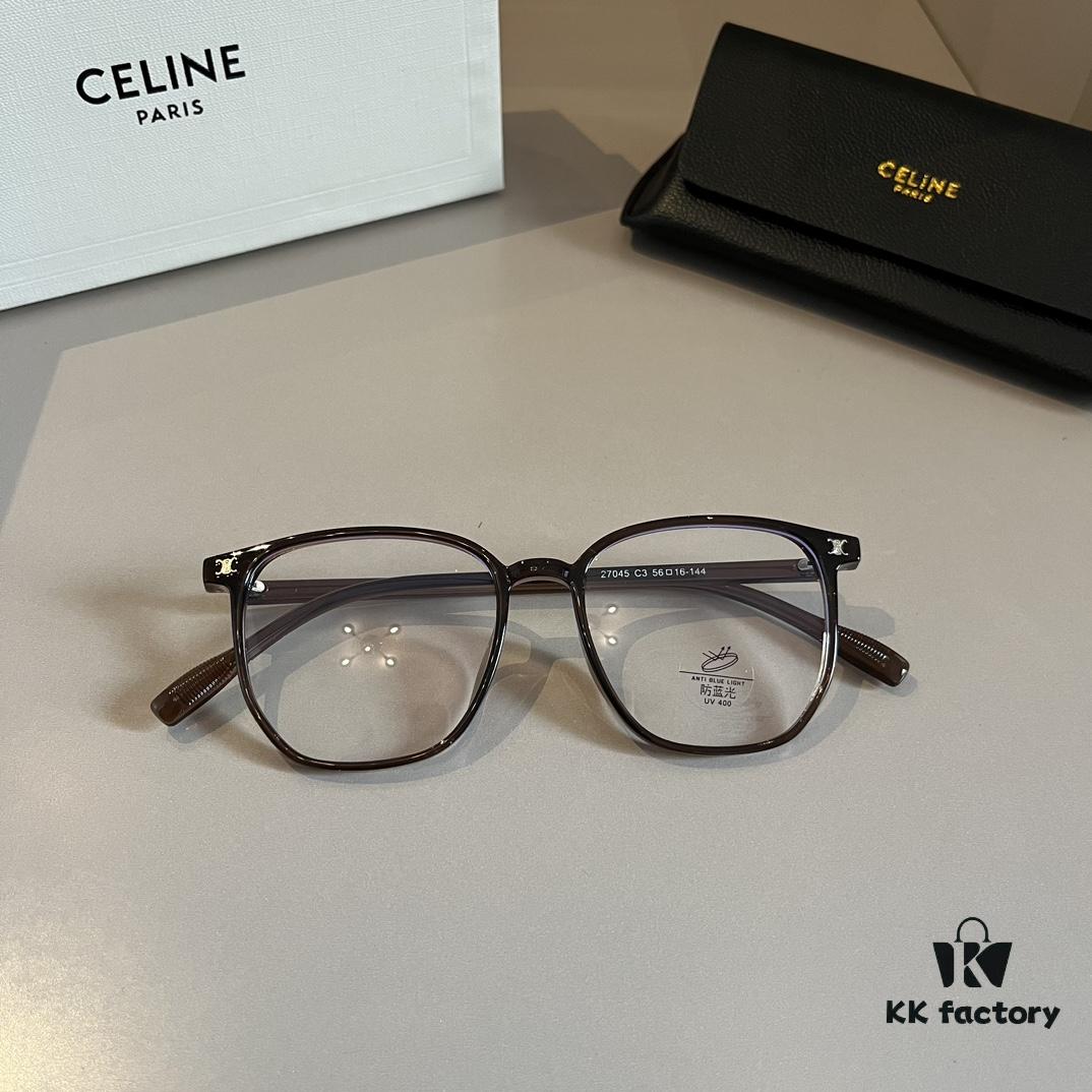 Celine Optical Frame 2024 Official Early Spring New Arrival, Popular Large-Frame Sunglasses Worn by Numerous Celebrities, Polarized Ultra-Clear Sunglasses