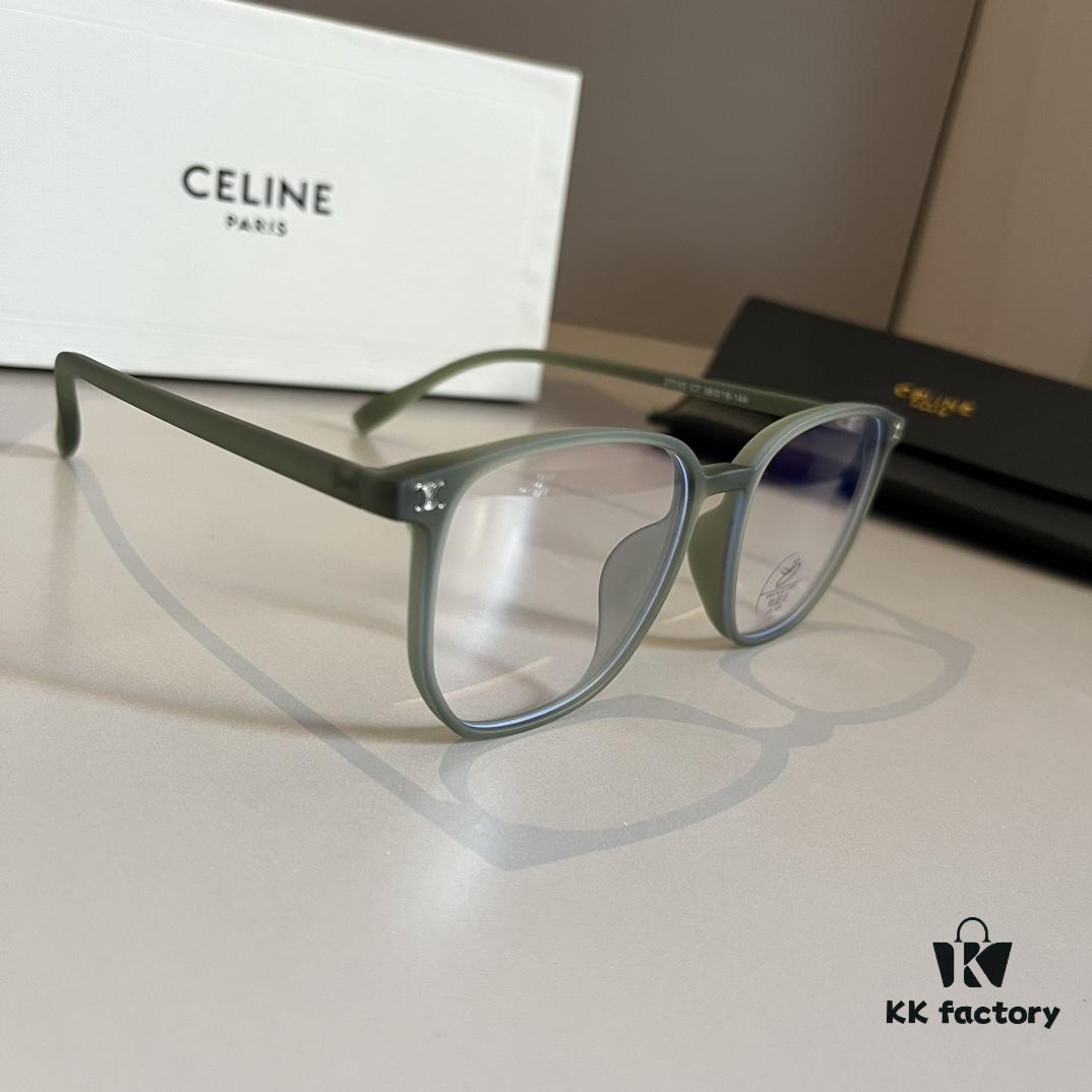 Celine Optical Frame 2024 Official Early Spring New Arrival, Popular Large-Frame Sunglasses Worn by Numerous Celebrities, Polarized Ultra-Clear Sunglasses