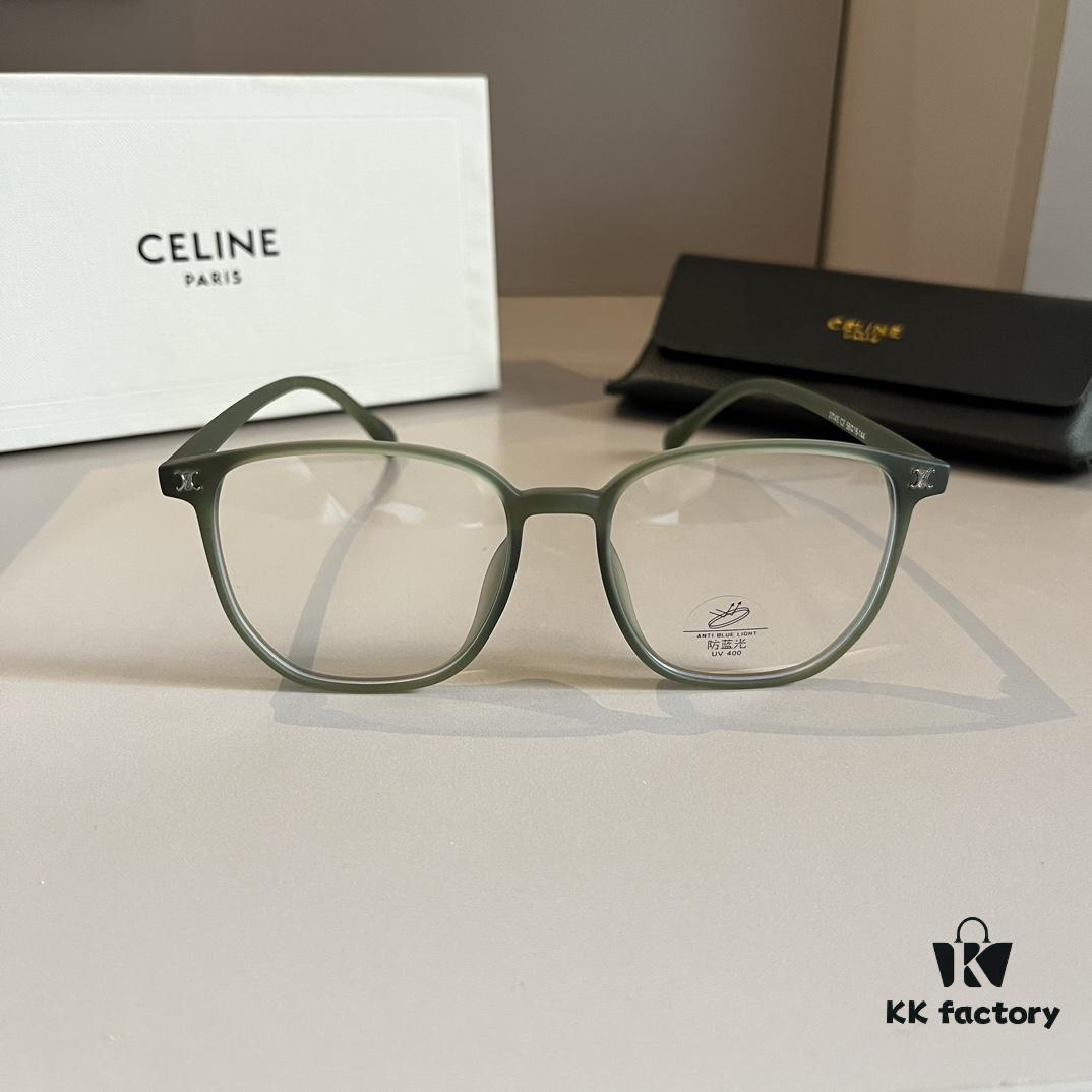Celine Optical Frame 2024 Official Early Spring New Arrival, Popular Large-Frame Sunglasses Worn by Numerous Celebrities, Polarized Ultra-Clear Sunglasses