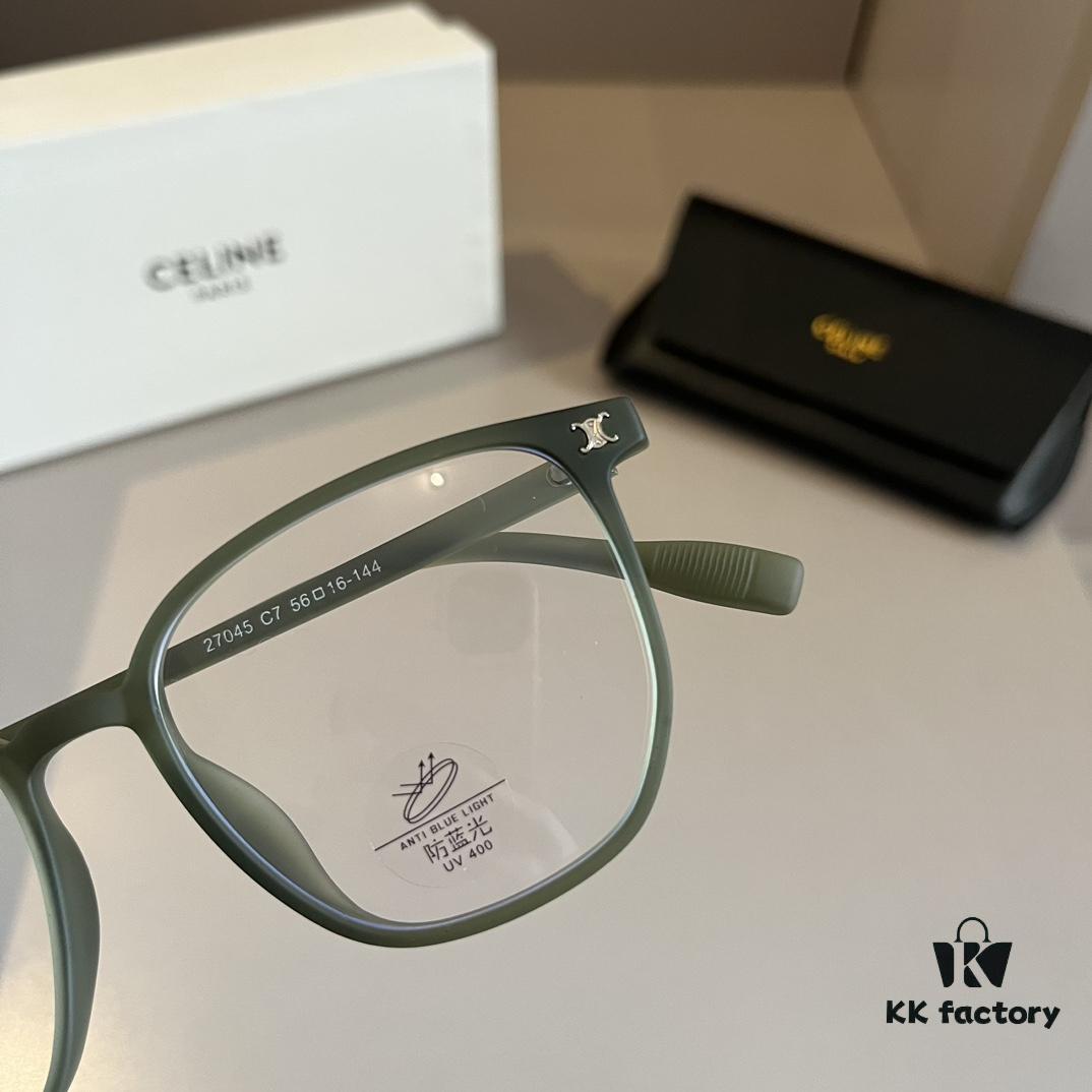 Celine Optical Frame 2024 Official Early Spring New Arrival, Popular Large-Frame Sunglasses Worn by Numerous Celebrities, Polarized Ultra-Clear Sunglasses