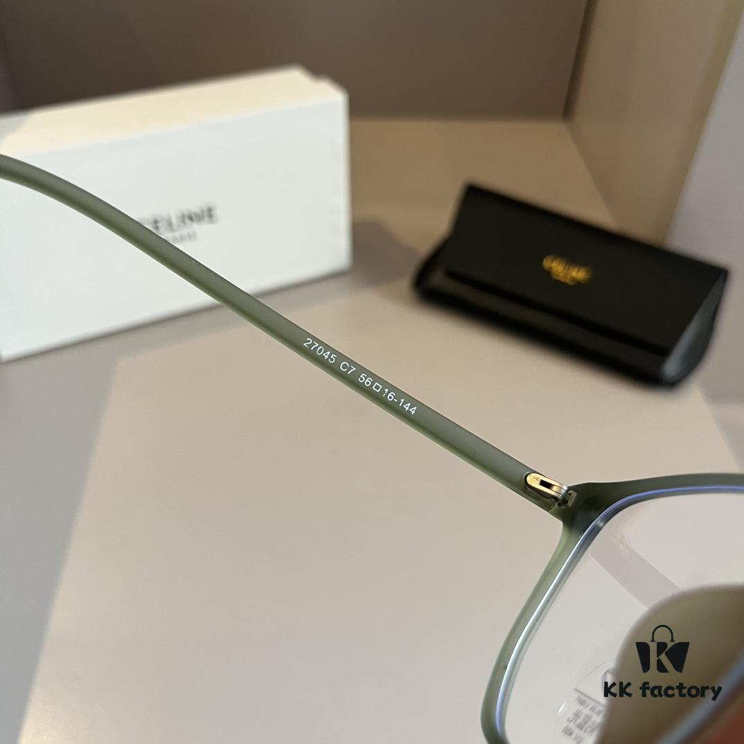 Celine Optical Frame 2024 Official Early Spring New Arrival, Popular Large-Frame Sunglasses Worn by Numerous Celebrities, Polarized Ultra-Clear Sunglasses