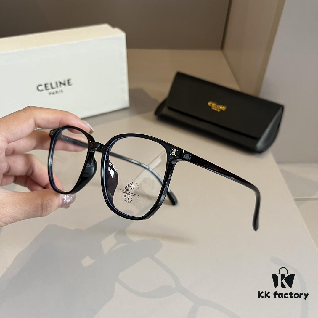 Celine Optical Frame 2024 Official Early Spring New Arrival, Popular Large-Frame Sunglasses Worn by Numerous Celebrities, Polarized Ultra-Clear Sunglasses