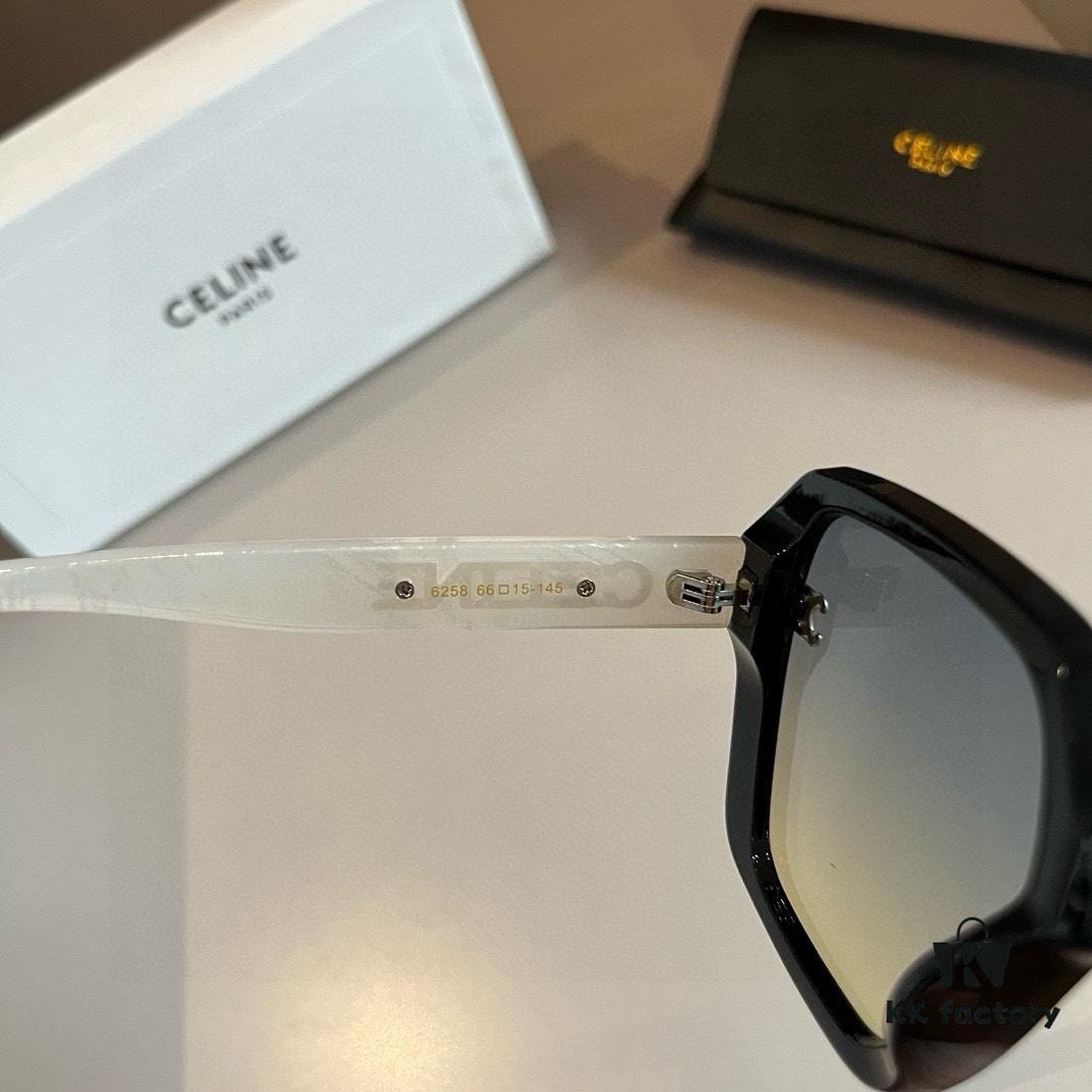 CELINE Women's Sunglasses, Highly Textured, HD Lenses, Stylish and Versatile