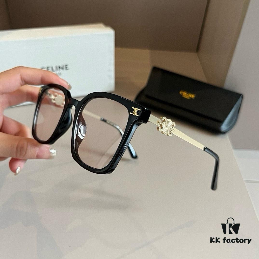 Celine Square Sunglasses, Amazing Design, Perfect for Round and Square Faces, Slimming Effect, Flattering All Face Shapes