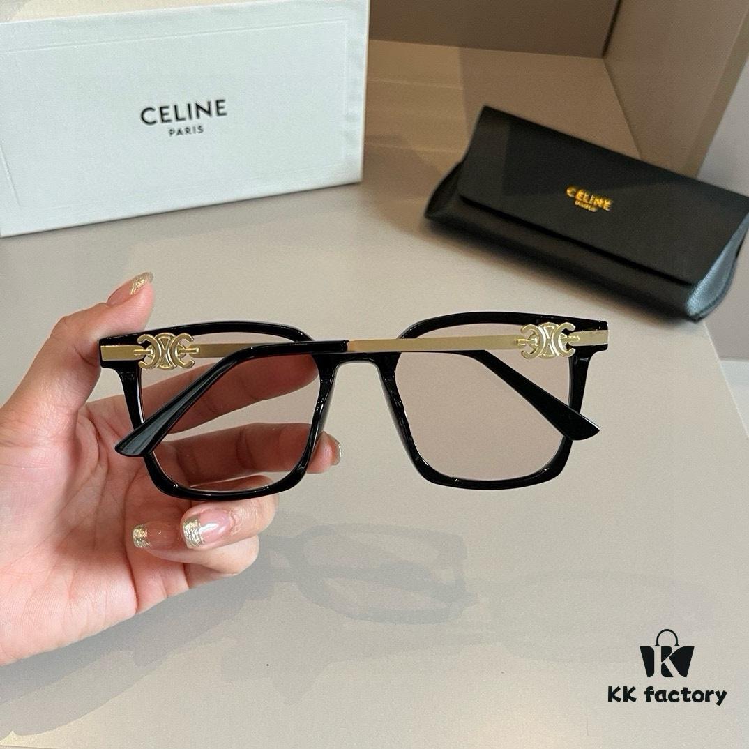 Celine Square Sunglasses, Amazing Design, Perfect for Round and Square Faces, Slimming Effect, Flattering All Face Shapes