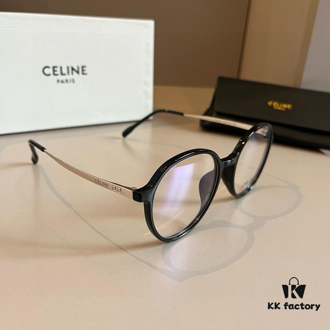 Celine Optical Frame 2024 Official Early Spring New Arrival, Popular Large-Frame Polarized Sunglasses Worn by Numerous Celebrities