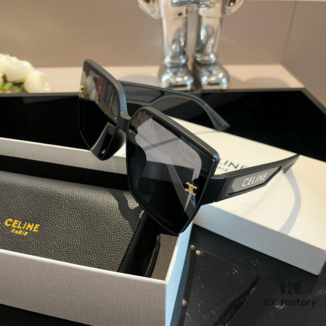 Celine New Arrival Sunglasses, Lightweight and Comfortable Frame, Sun Protection with Flattering Face Shape Design