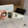 Celine New Women's Sunglasses with Oversized Temples, Elegant and Sophisticated Ladylike Style