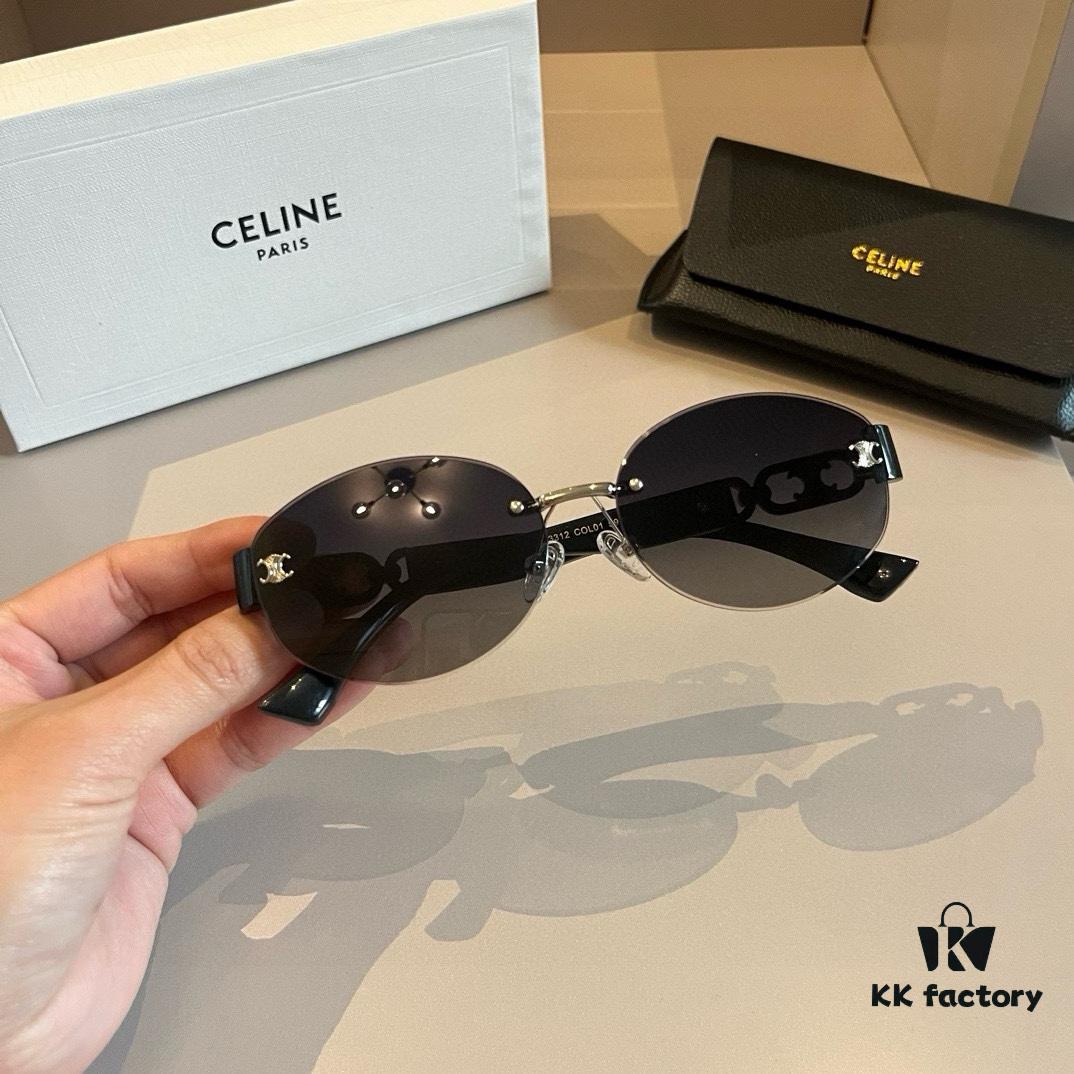Celine New Archway Sunglasses with Bold Metal Temples Exude Retro Charm