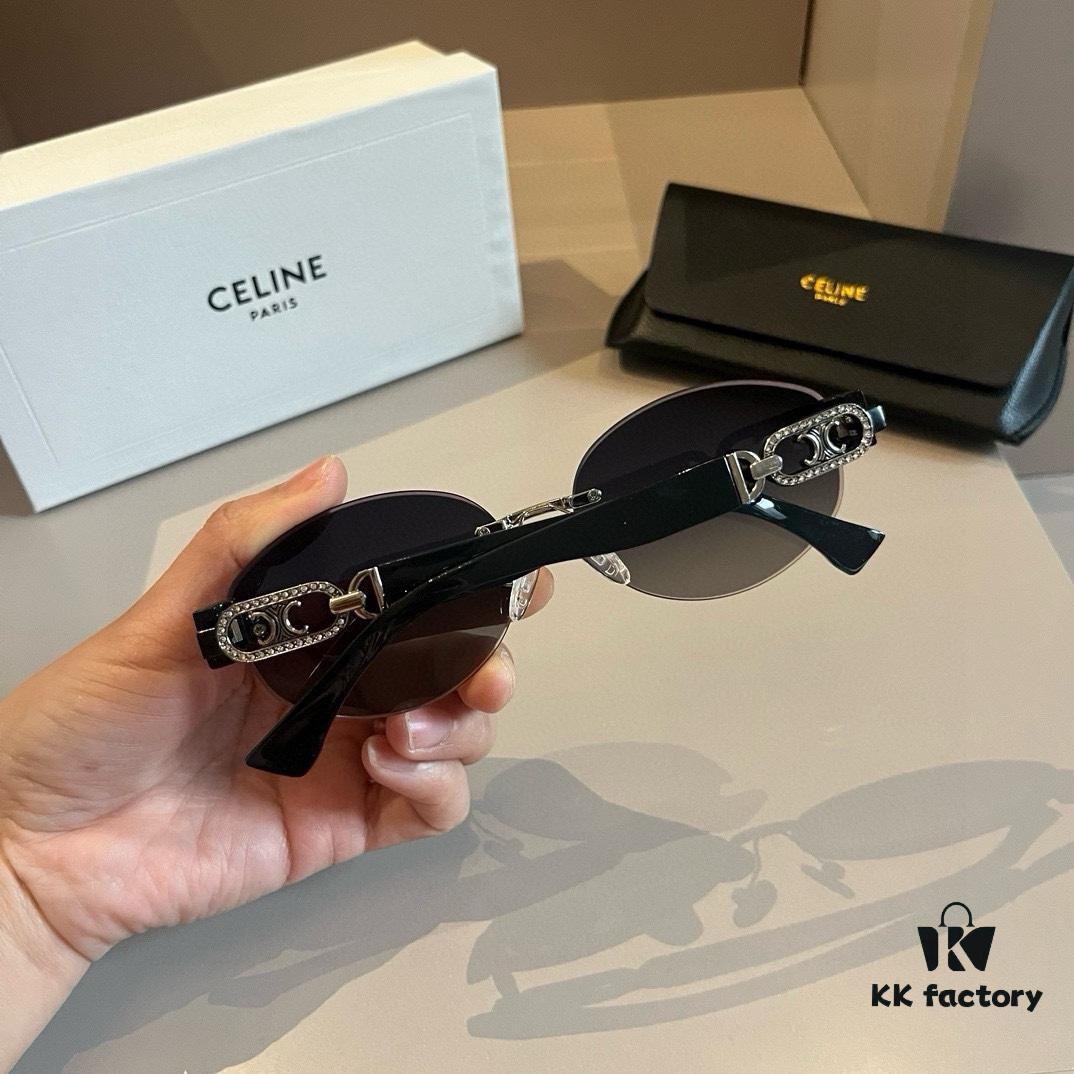 Celine New Archway Sunglasses with Bold Metal Temples Exude Retro Charm