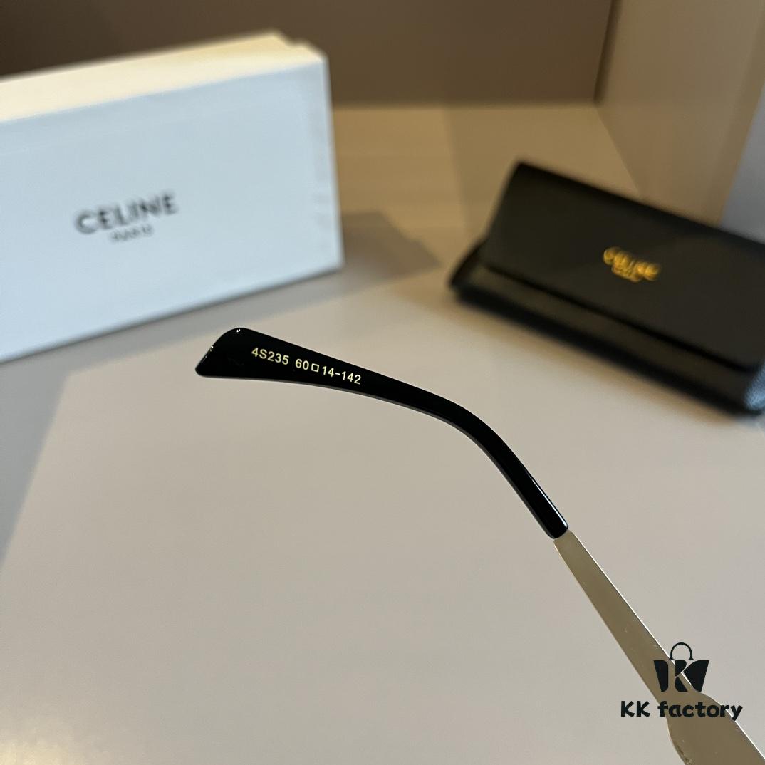 Lisa's Same Celine Retro Round-frame Sunglasses, the 'Egg Superman' Style from Celine, Always Popular and Hard to Get