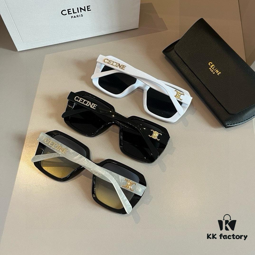Celine 2024 New Arrival Sunglasses for Women, Stylish UV-Protective Shades Perfect for Driving and Travel