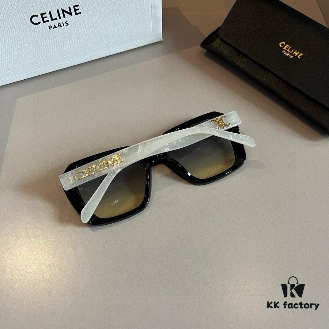 Celine 2024 New Arrival Sunglasses for Women, Stylish UV-Protective Shades Perfect for Driving and Travel