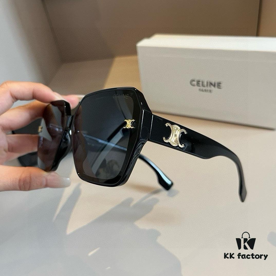 Celine 2024 New Arrival Sunglasses for Women, Stylish UV-Protective Shades Ideal for Driving and Travel