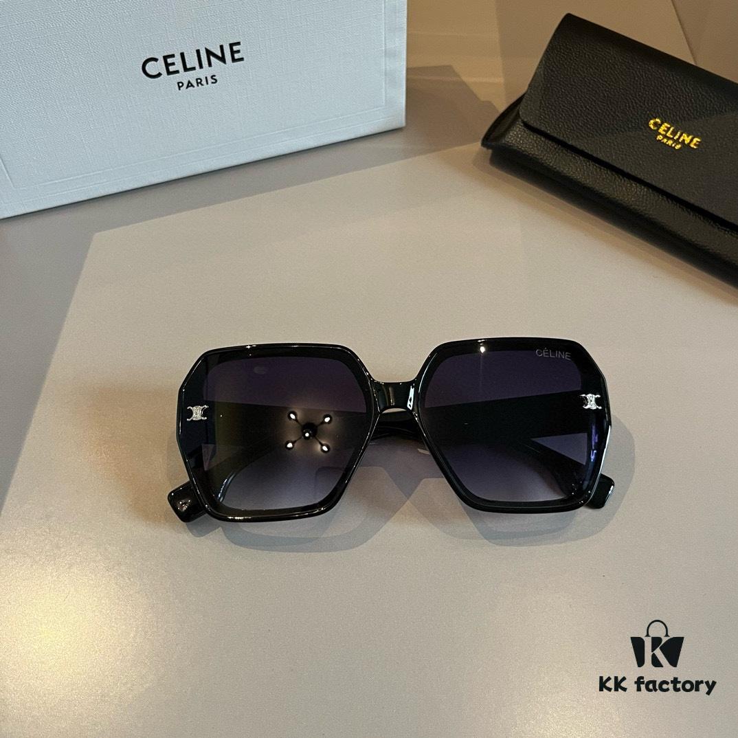 Celine 2024 New Arrival Sunglasses, Women's Oversized Sun Glasses, Essential Eyewear for Driving and Travel