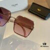 CELINE Women's Sunglasses, Highly Textured, HD Lenses, Stylish and Versatile
