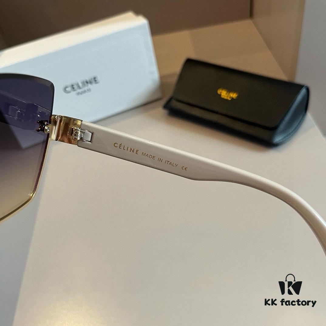 CELINE Women's Sunglasses, Highly Textured, HD Lenses, Stylish and Versatile