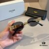 Lisa's Same Celine Retro Round-frame Sunglasses, the 'Egg Superman' Style from Celine, Also Known as the Arc de Triomphe Model, Has Been Highly Popular and Hard to Get