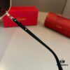 Cartier Men's Official Website 1:1 Large Aviator Sunglasses, High-End and Elegant, Minimalist Signature Logo on Temples, Luxurious Eyewear