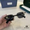 Gucci New Heavyweight Women's Sunglasses with Large Frame and 3D Design for Flattering Facial Contour