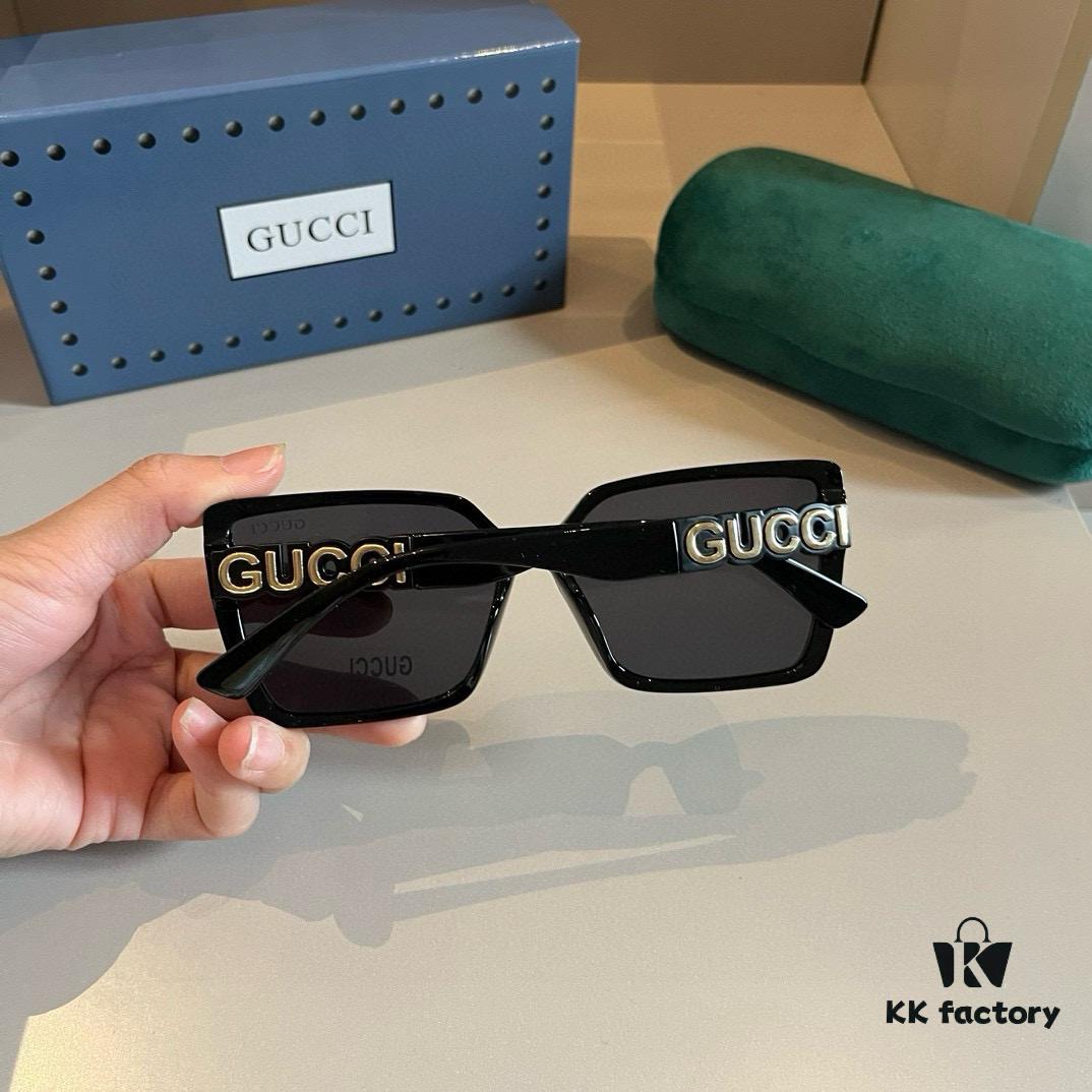 Gucci Fashion Sunscreen Sunglasses, Stylish European and American Style Oversized Sunglasses That Flatter the Face