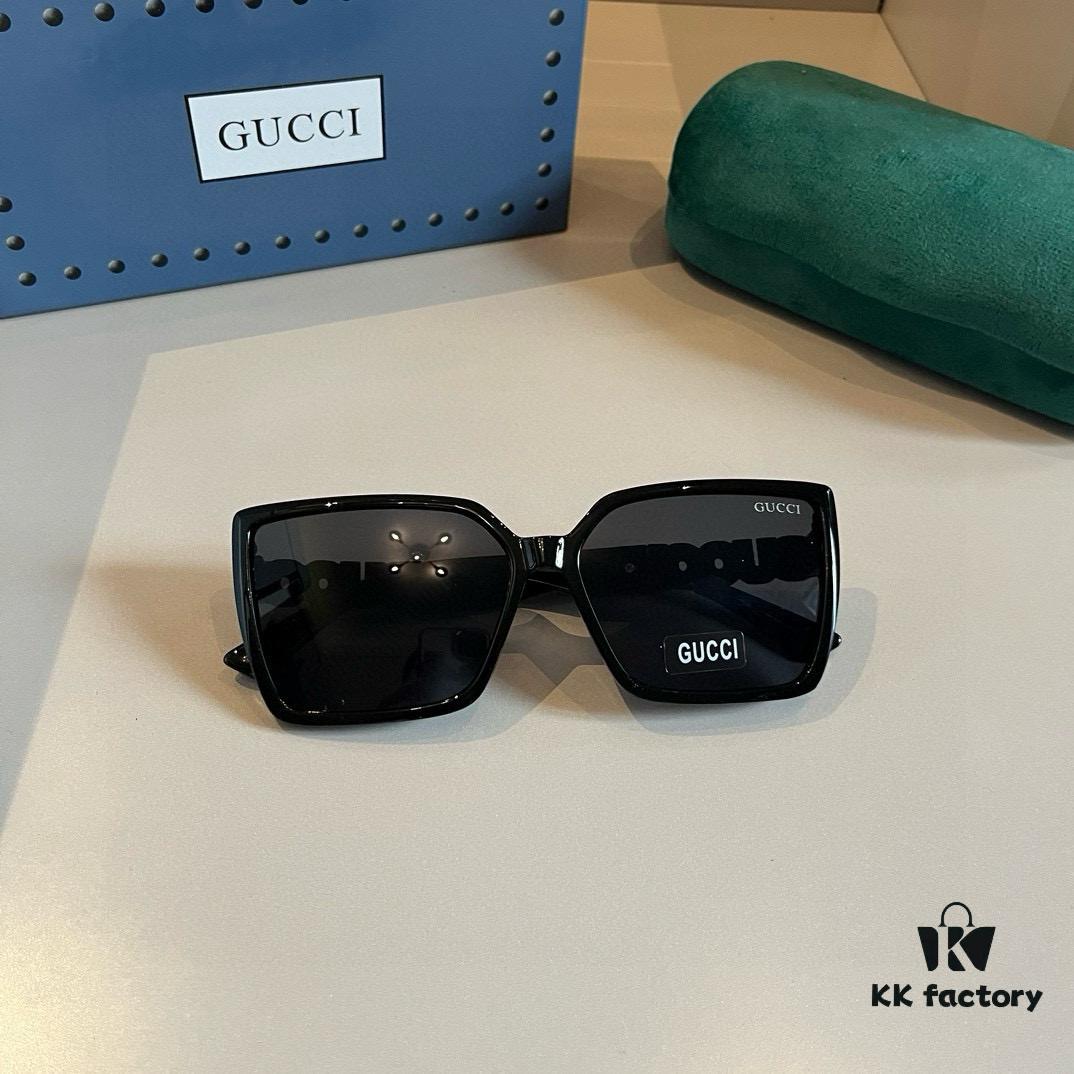 Gucci Fashion Sunscreen Sunglasses, Stylish European and American Style Oversized Sunglasses That Flatter the Face