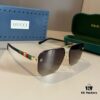 Gucci New Arrival Sunglasses 🕶️ Unisex Classic Metal Single-Bridge Aviator Style