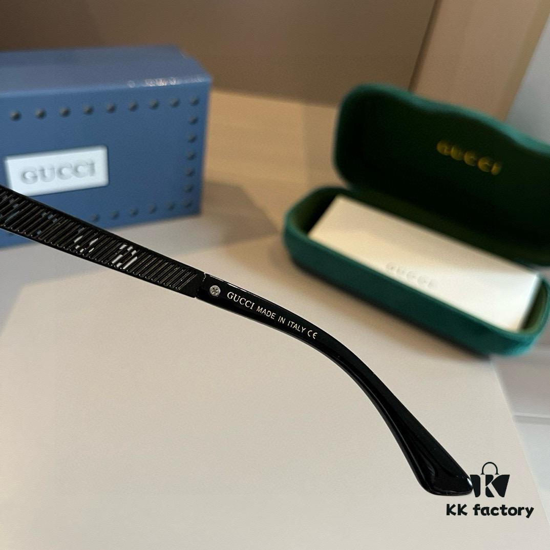 Gucci New Model Sunglasses, Unisex Style with Polarized Lenses, Stylish and Flattering for All Face Shapes