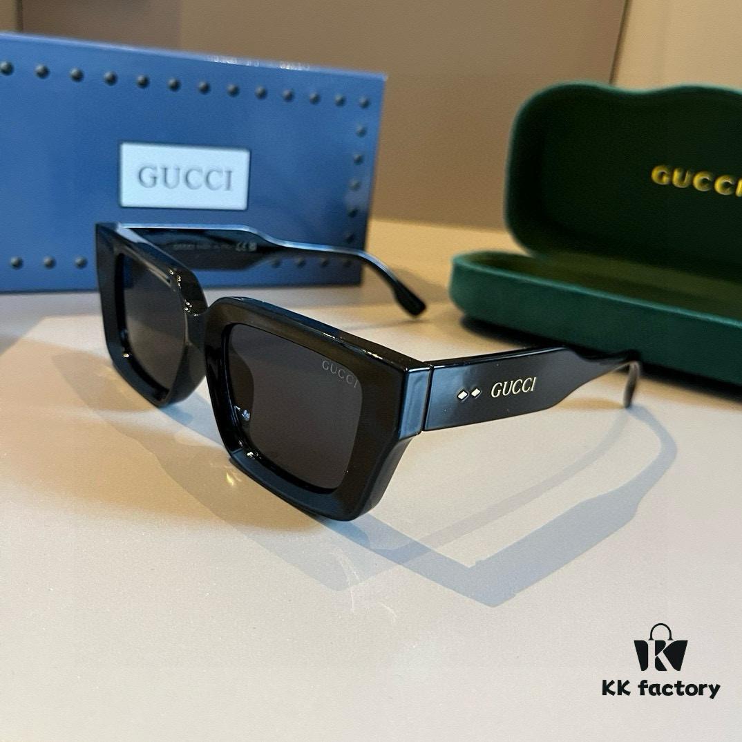 Gucci New Heavyweight Sun Glasses with 3D Design for Face Contouring, Retro and Stylish