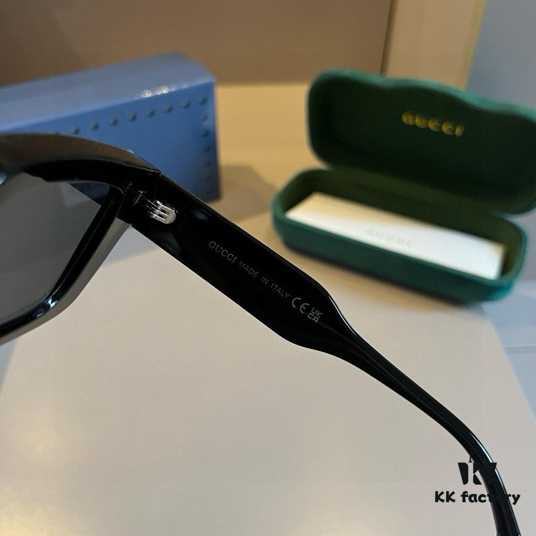 Gucci New Heavyweight Sun Glasses with 3D Design for Face Contouring, Retro and Stylish