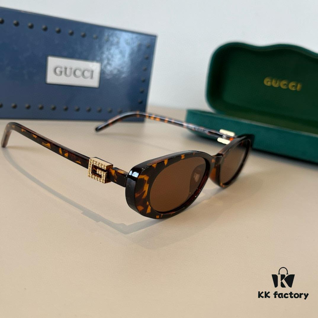 Gucci New Arrival Sunglasses, Polarized Unisex Shades with Bao Lai Lenses, Stylish and Flattering on All Face Shapes
