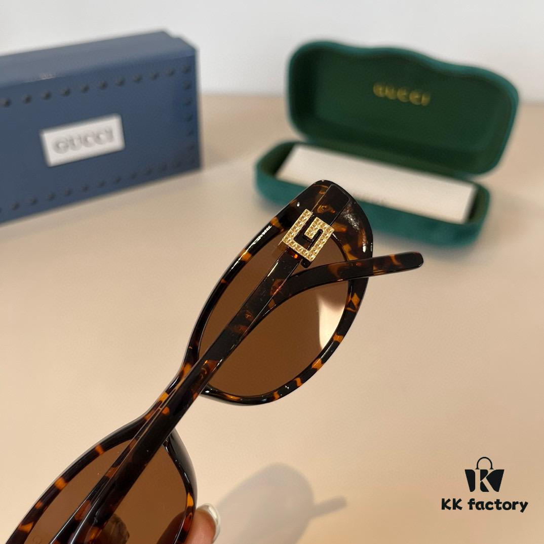 Gucci New Arrival Sunglasses, Polarized Unisex Shades with Bao Lai Lenses, Stylish and Flattering on All Face Shapes