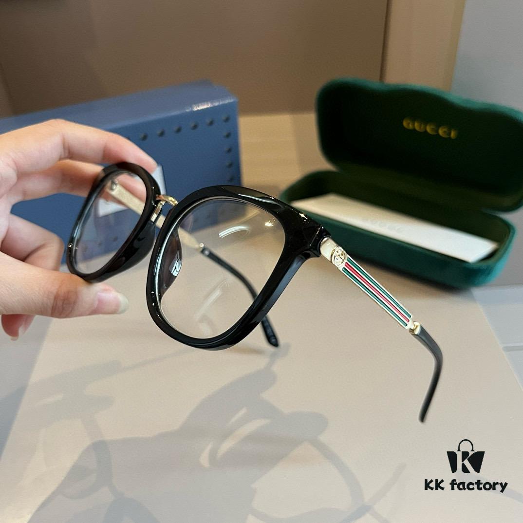 Gucci 2024 Official Spring Collection Optical Glasses, Celebrity Style Large-Frame Polarized Sunglasses