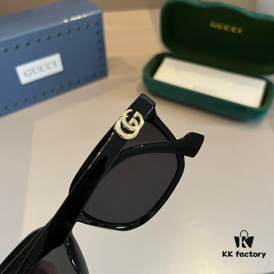 Gucci 2024 Official Spring Collection Optical Glasses, Celebrity-Favorite Large-Frame Sunglasses, Polarized High-Definition Sun Glasses