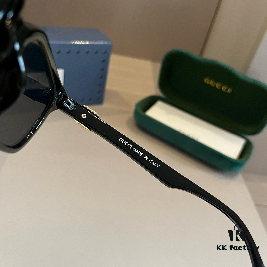 Gucci 2024 Official Spring Collection Optical Glasses, Celebrity-Favorite Large-Frame Sunglasses, Polarized High-Definition Sun Glasses