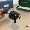 Gucci New Arrival Unisex Sunglasses 🕶️, Fashionable Metal Frame Aviator Style