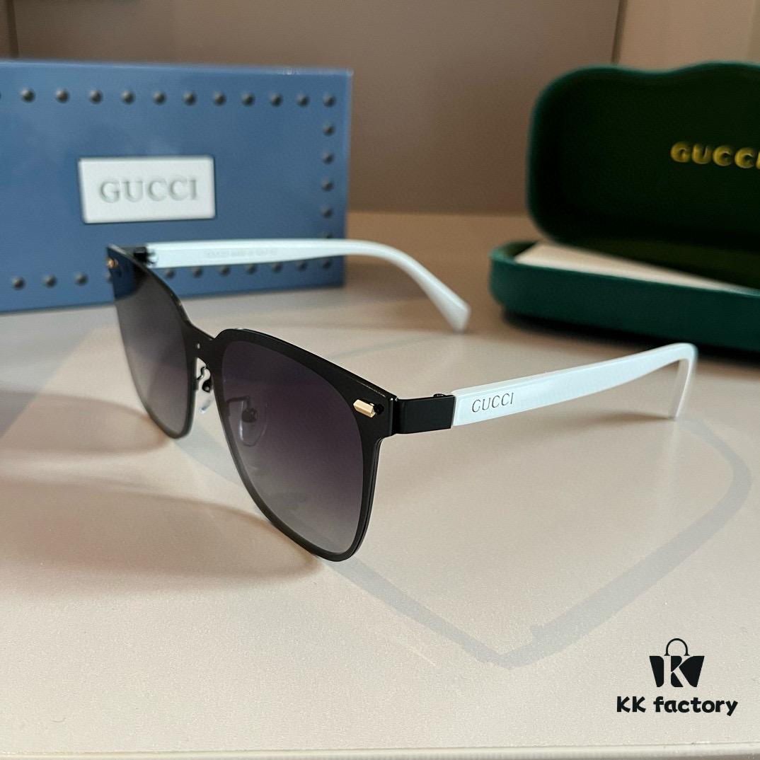 Gucci 2025 Official Early Spring New Arrival, Celebrity-Favorite Oversized Polarized Sunglasses