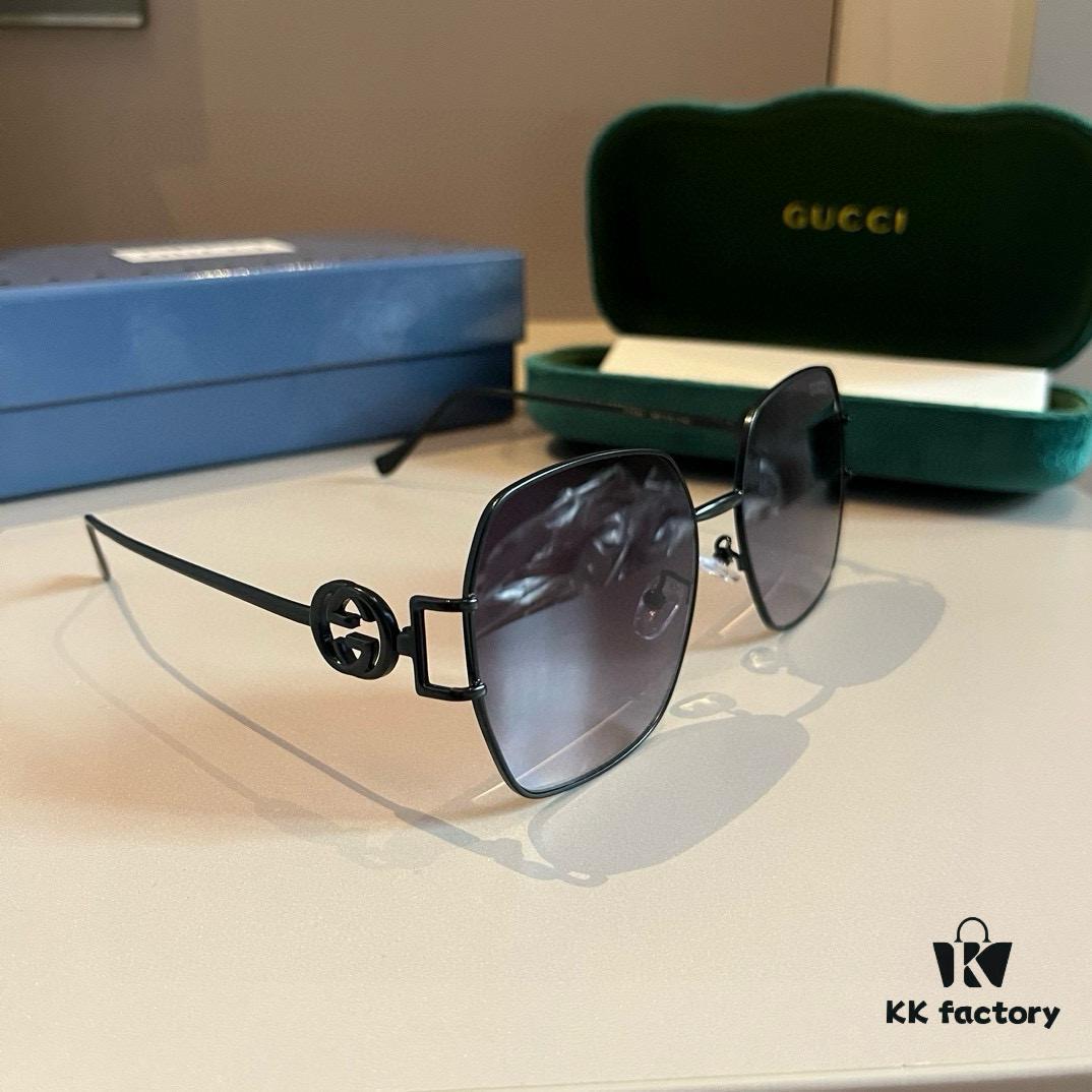 Gucci Fashion Sunglasses, Stylish European-American Design, High-Definition UV Protection Oversized Sun Glasses