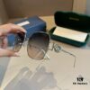 Gucci Unisex Sunglasses, Fashionable European and American Style Oversized Sun Protection Eyewear, High-Definition UV-Protective Shades for Universal Face Compatibility