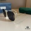 Gucci Fashion Sunglasses, Stylish European and American UV Protection Oversized Sunglasses, HD Dark Lenses, Universally Flattering Smile-Enhancing Unisex Eyewear