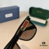 Gucci New Heavyweight Women's Sunglasses, Large Frame, 3D Fit, Flattering Face Shape, Retro and Stylish