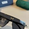 Gucci Men's Polarized Sunglasses, High-End Fashionable Universal Design, Slimming and Stylish